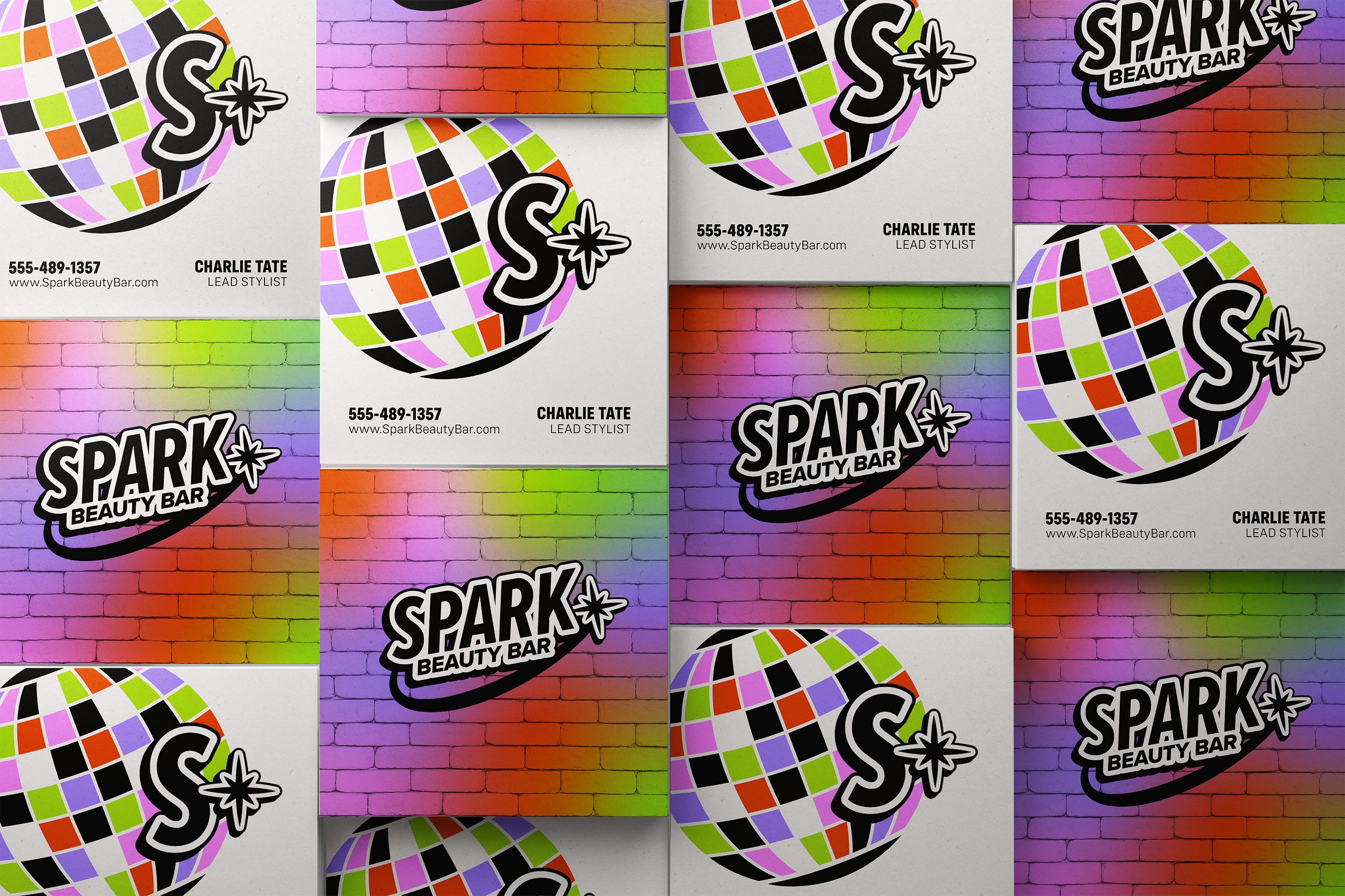 Semi-custom brand identity kit for small business branding, brand and logo design