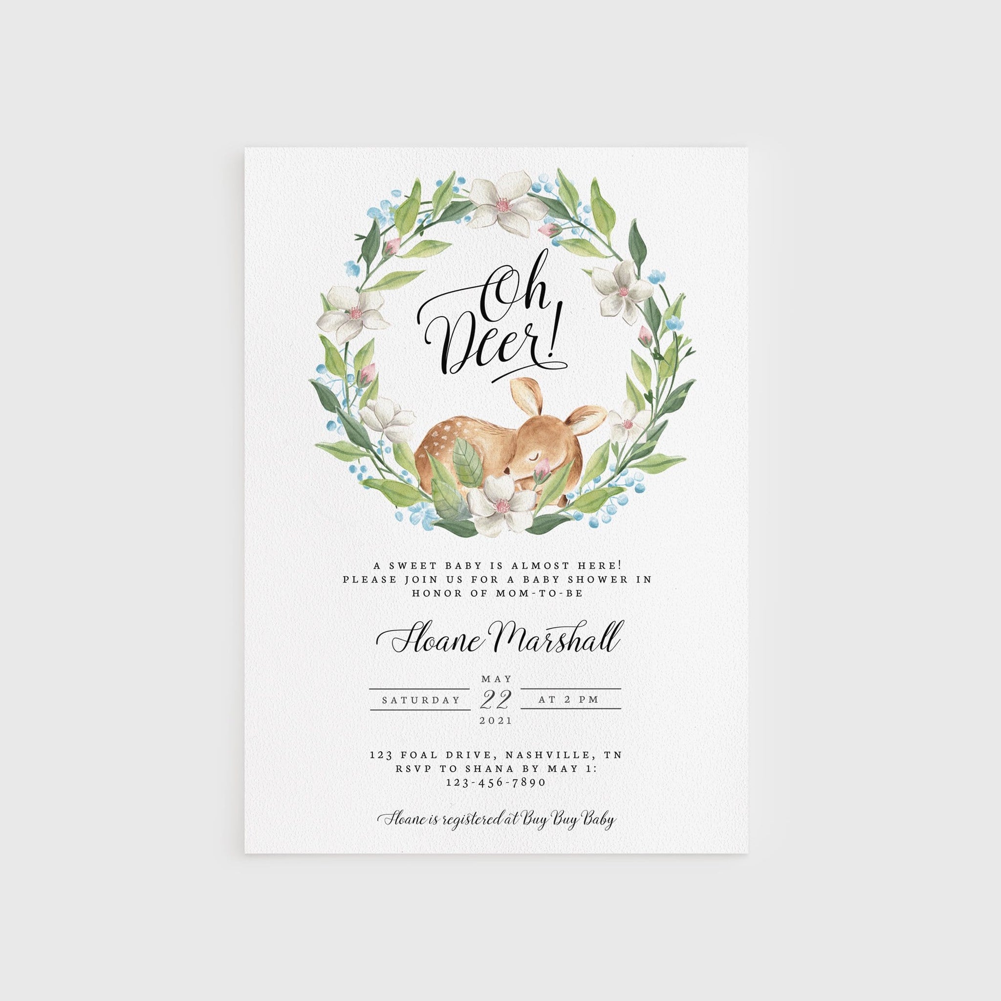 Buy buy best sale baby shower invitations